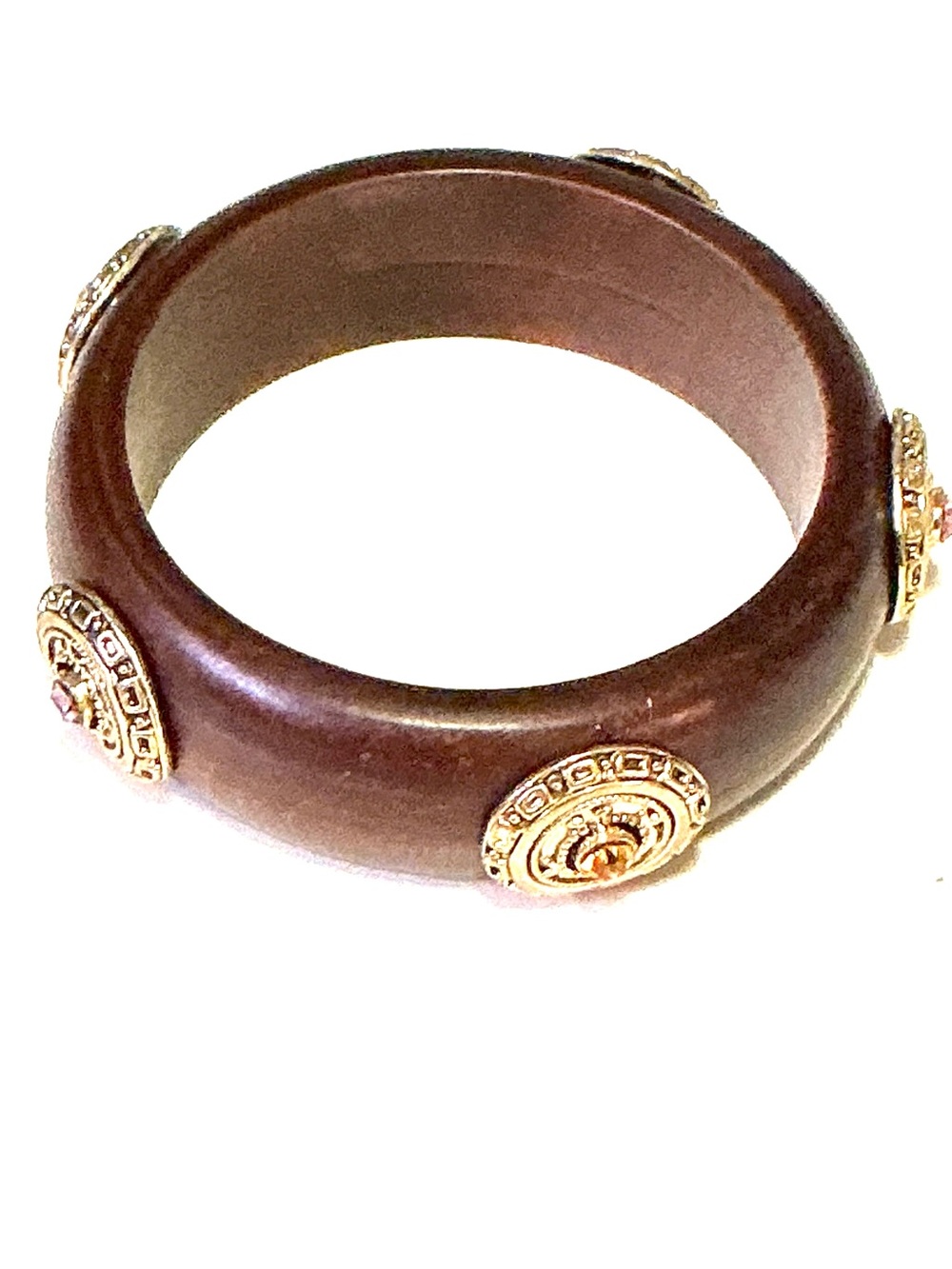 Stunning Wooden Embellished Bracelet